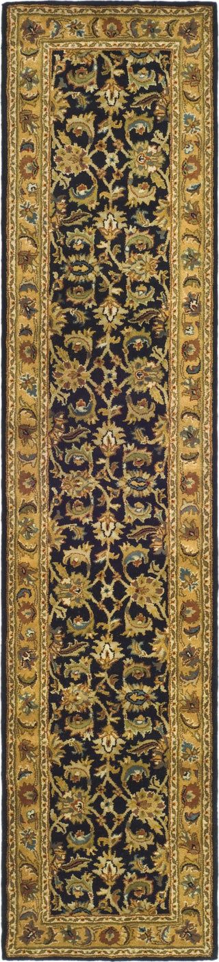 Safavieh Classic Cl758 Black/Gold Area Rug 