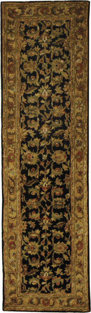 Safavieh Classic Cl758 Black/Gold Area Rug Runner