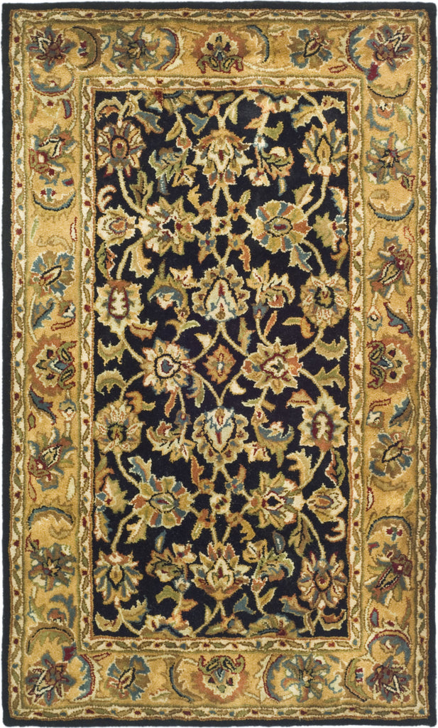 Safavieh Classic Cl758 Black/Gold Area Rug main image