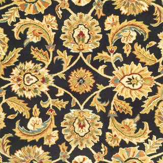 Safavieh Classic Cl758 Black/Gold Area Rug 