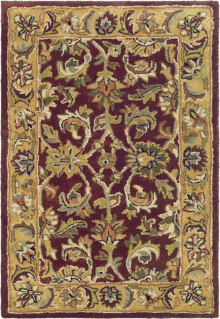 Safavieh Classic Cl758 Red/Gold Area Rug 