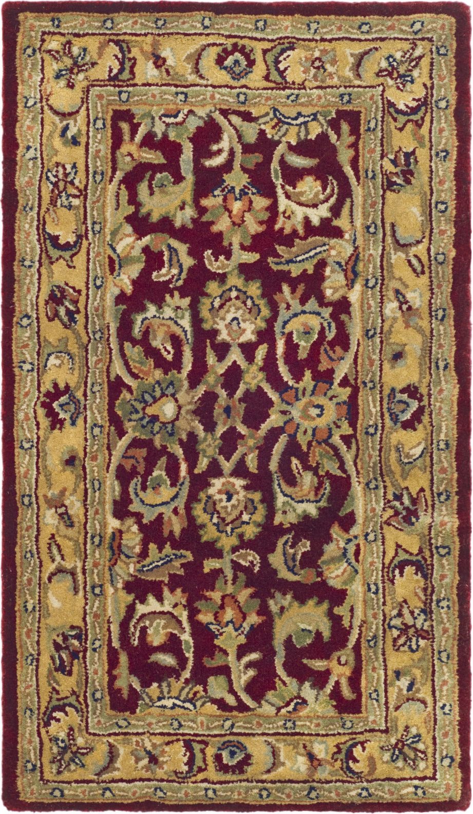 Safavieh Classic Cl758 Red/Gold Area Rug main image