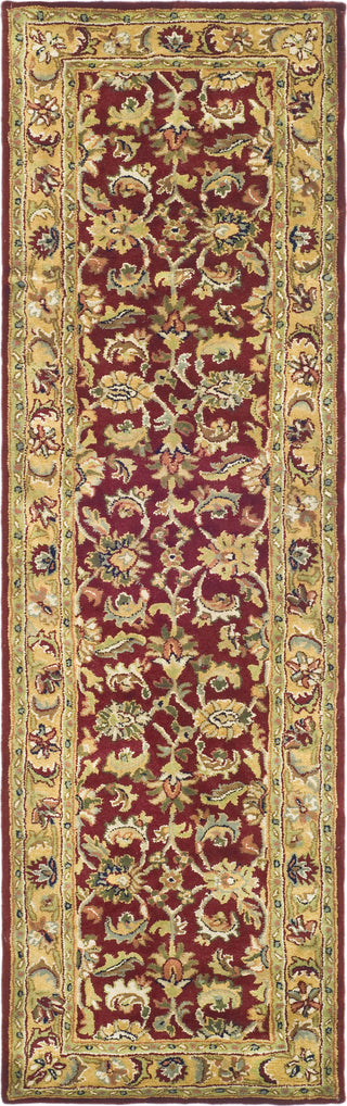 Safavieh Classic Cl758 Red/Gold Area Rug Runner