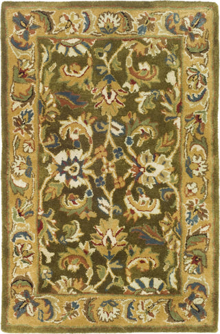 Safavieh Classic Cl758 Olive/Camel Area Rug 