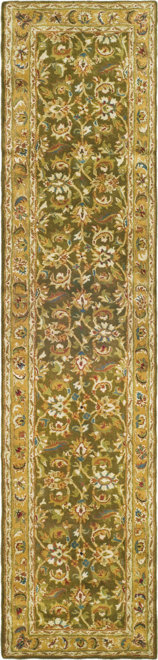 Safavieh Classic Cl758 Olive/Camel Area Rug 