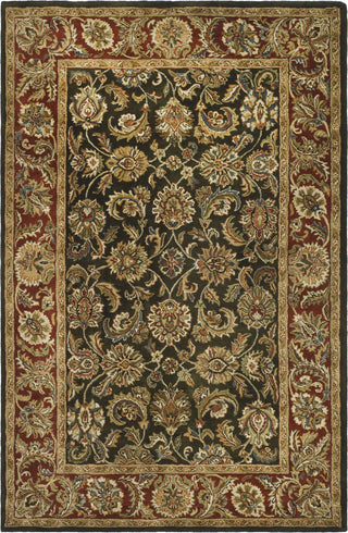 Safavieh Classic Cl758 Dark Olive/Red Area Rug Main