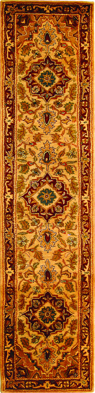 Safavieh Classic Cl763 Light Gold/Red Area Rug 