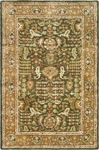 Safavieh Classic Cl764 Light Green/Gold Area Rug main image