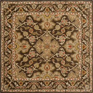 Safavieh Classic Cl931 Brown/Brown Area Rug Square