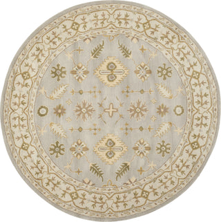 Safavieh Classic Cl933 Light Blue/Ivory Area Rug Round