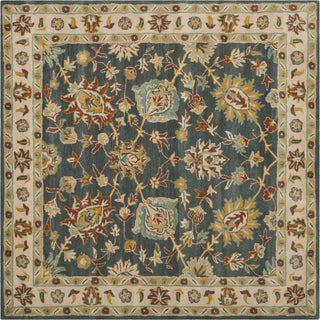 Safavieh Classic Cl934 Dark Grey/Ivory Area Rug Square