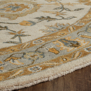 Safavieh Classic Cl934 Ivory/Light Blue Area Rug Detail