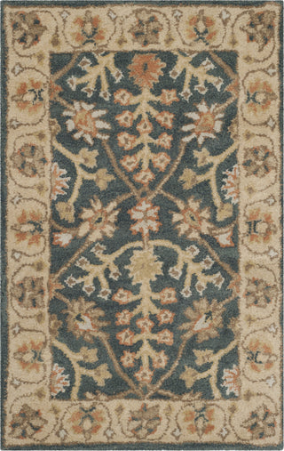 Safavieh Classic Cl936 Blue/Light Gold Area Rug 