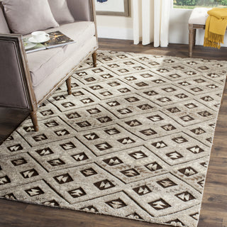 Safavieh Challe CLE315 Grey Area Rug Room Scene