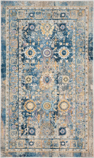 Safavieh Claremont CLR663C Blue/Gold Area Rug 