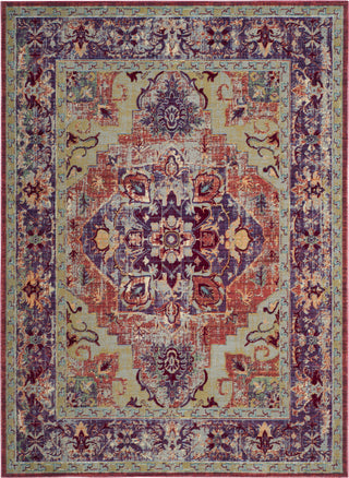 Safavieh Claremont CLR664A Purple/Coral Area Rug main image