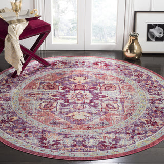 Safavieh Claremont CLR664A Purple/Coral Area Rug 