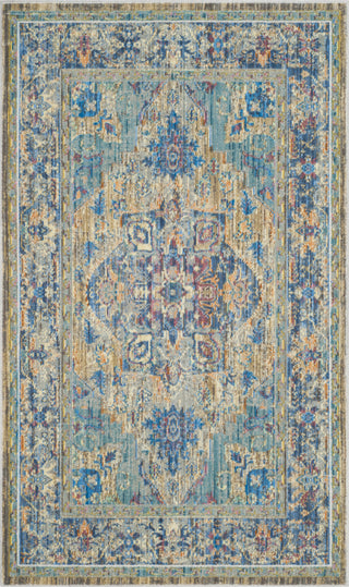 Safavieh Claremont CLR664C Blue/Gold Area Rug 