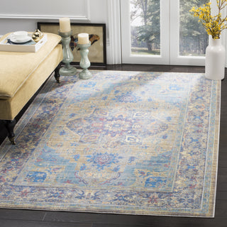 Safavieh Claremont CLR664C Blue/Gold Area Rug  Feature