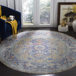 Safavieh Claremont CLR664C Blue/Gold Area Rug 