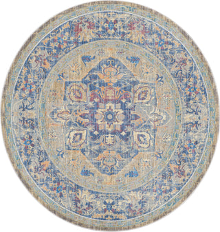 Safavieh Claremont CLR664C Blue/Gold Area Rug 