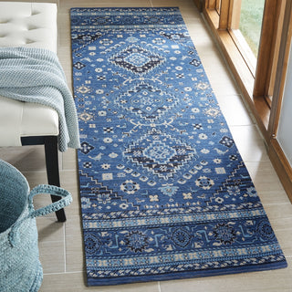 Safavieh Classic Vintage CLV101M Blue/Charcoal Area Rug Lifestyle Image