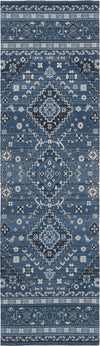 Safavieh Classic Vintage CLV101M Blue/Charcoal Area Rug Runner Image