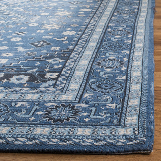 Safavieh Classic Vintage CLV101M Blue/Charcoal Area Rug Detail Image