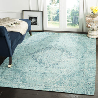 Safavieh Classic Vintage CLV110K Teal Area Rug  Feature