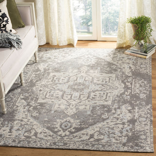 Safavieh Classic Vintage CLV111F Grey Area Rug  Feature