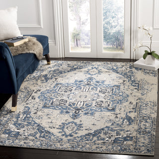 Safavieh Classic Vintage CLV111M Blue Area Rug  Feature