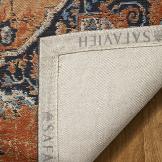 Safavieh Classic Vintage CLV111P Orange/Navy Area Rug 