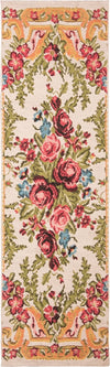 Safavieh Classic Vintage CLV112A Ivory/Rose Area Rug Runner Image