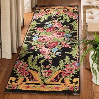 Safavieh Classic Vintage CLV112Z Black/Rose Area Rug Lifestyle Image