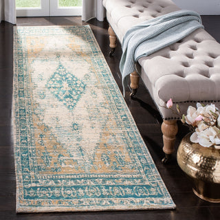 Safavieh Classic Vintage CLV113J Aqua Area Rug Lifestyle Image