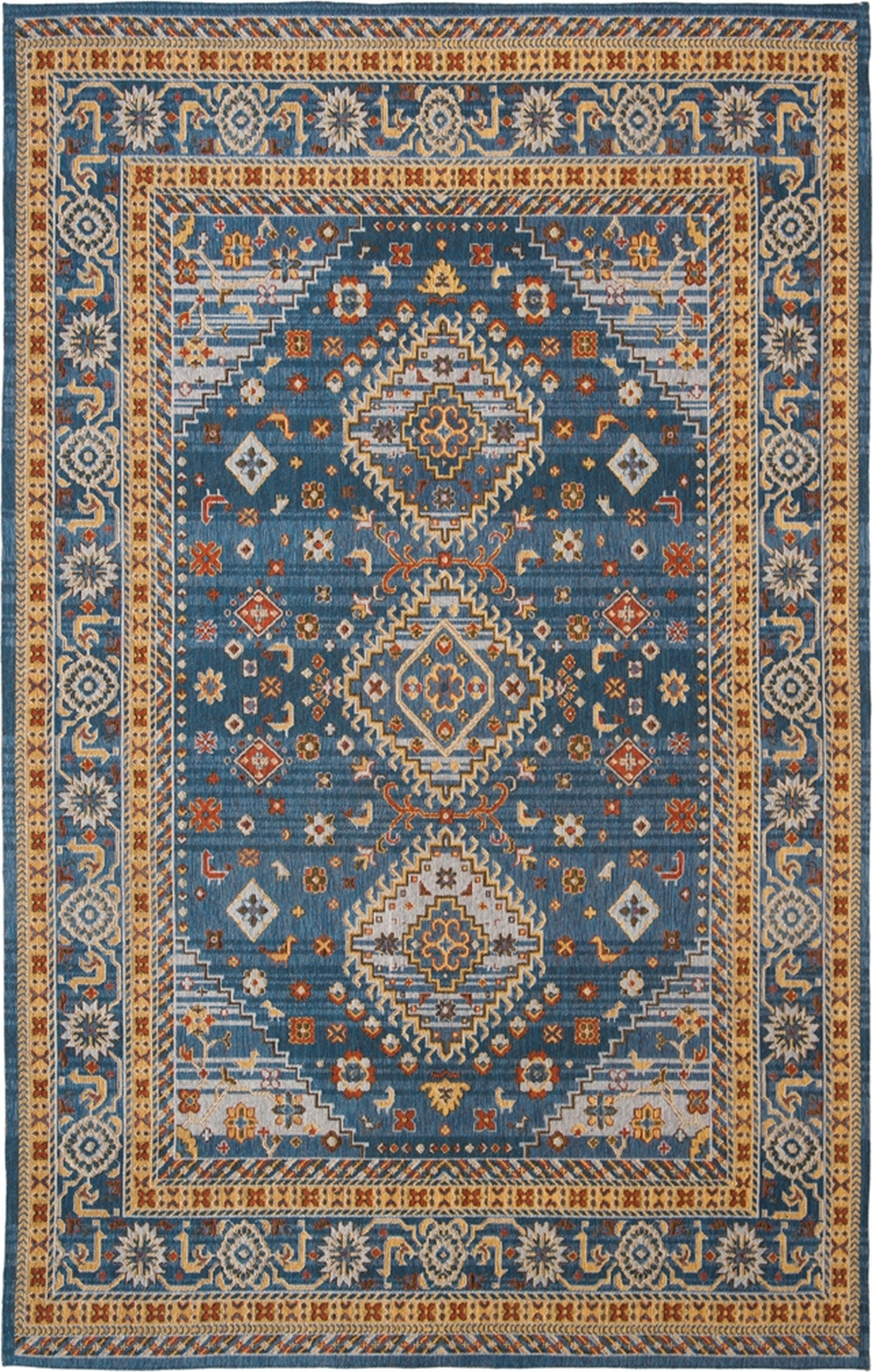 Safavieh Classic Vintage CLV305P Rust/Navy Area Rug – Incredible Rugs ...