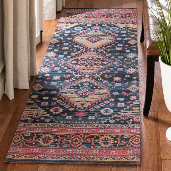 Safavieh Classic Vintage CLV114N Navy/Pink Area Rug Incredible Rugs
