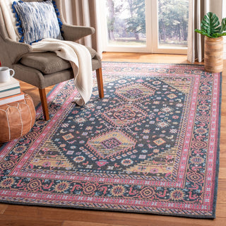 Safavieh Classic Vintage CLV114N Navy/Pink Area Rug Lifestyle Image