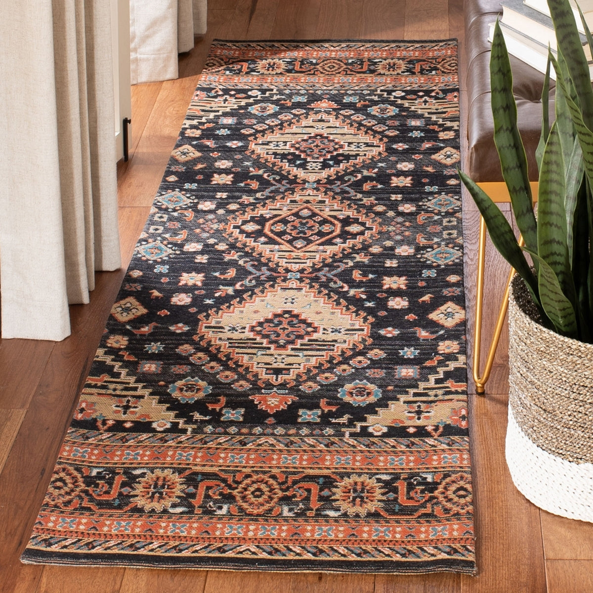 Safavieh Classic Vintage CLV114Z Black/Rust Area Rug – Incredible Rugs ...