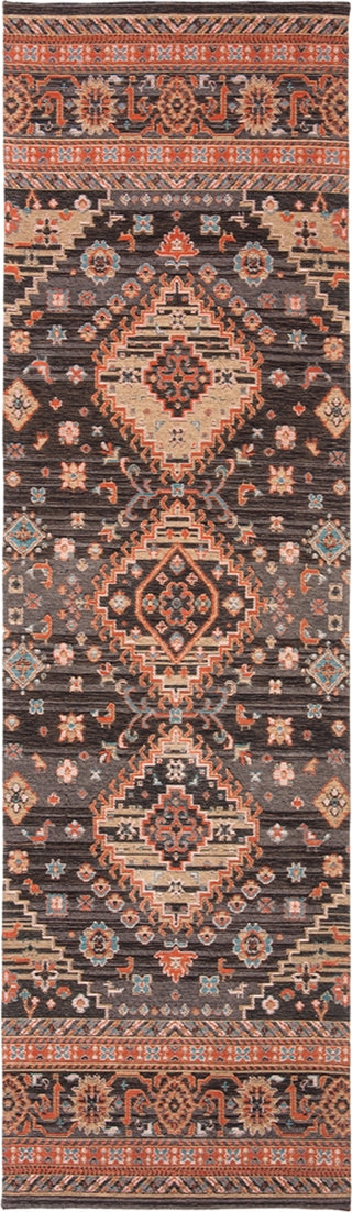 Safavieh Classic Vintage CLV114Z Black/Rust Area Rug Runner Image