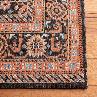 Safavieh Classic Vintage CLV114Z Black/Rust Area Rug Detail Image