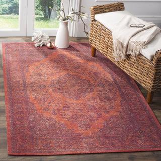 Safavieh Classic Vintage CLV121B Orange/Red Area Rug  Feature