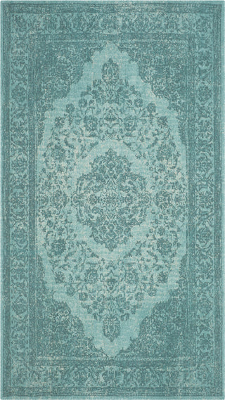 Safavieh Classic Vintage CLV121E Aqua Area Rug 