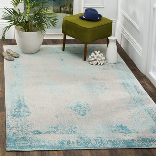 Safavieh Classic Vintage CLV125T Turquoise Area Rug  Feature