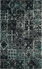 Safavieh Classic Vintage CLV221A Teal/Black Area Rug main image