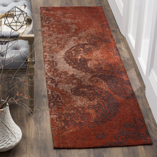 Safavieh Classic Vintage CLV222A Rust/Brown Area Rug 