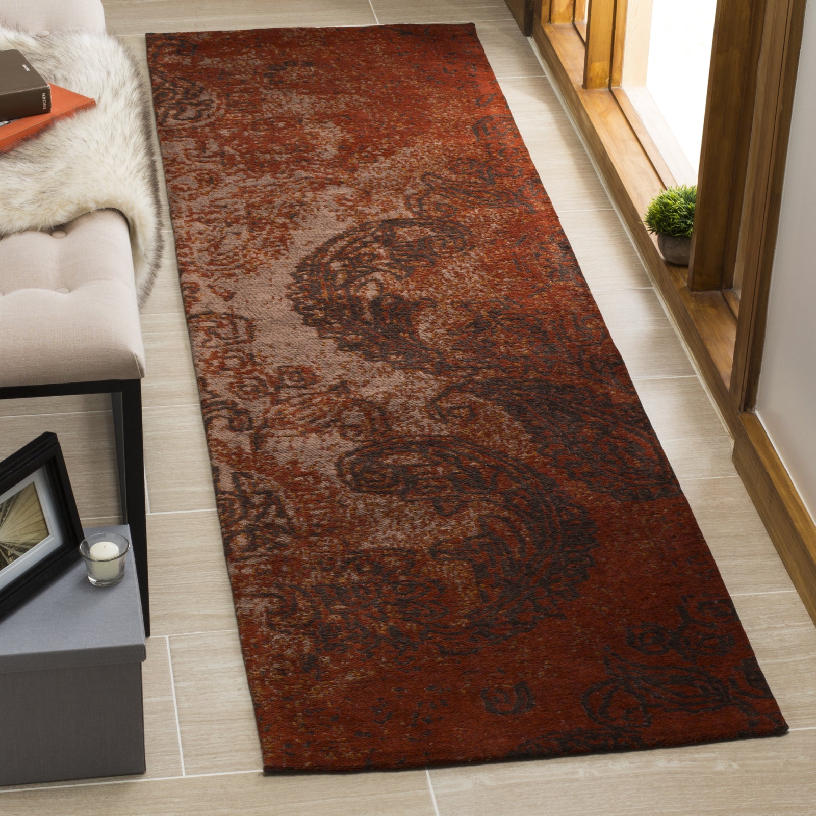 Safavieh Classic Vintage CLV222A Rust/Brown Area Rug – Incredible Rugs ...