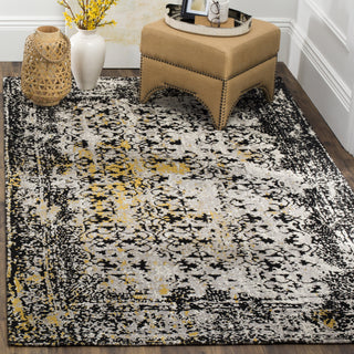 Safavieh Classic Vintage CLV223A Black/Silver Area Rug  Feature