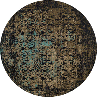 Safavieh Classic Vintage CLV223B Black/Olive Area Rug 