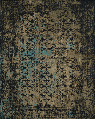 Safavieh Classic Vintage CLV223B Black/Olive Area Rug 